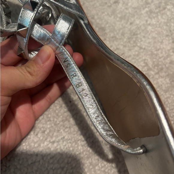 Valentino Garavani Rockstud Cage Flat Sandals sz 36 - Picture 7 of 8